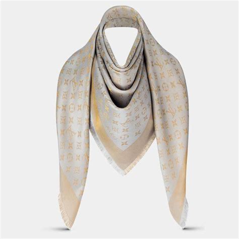 louis vuitton monogram shawl greige|Monogram Blanket Shawl .